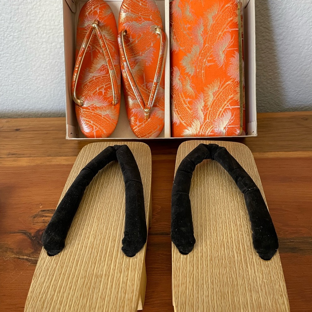 Vintage Japanese Geta Sandals